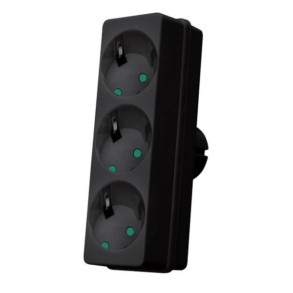 Adaptador triple.
