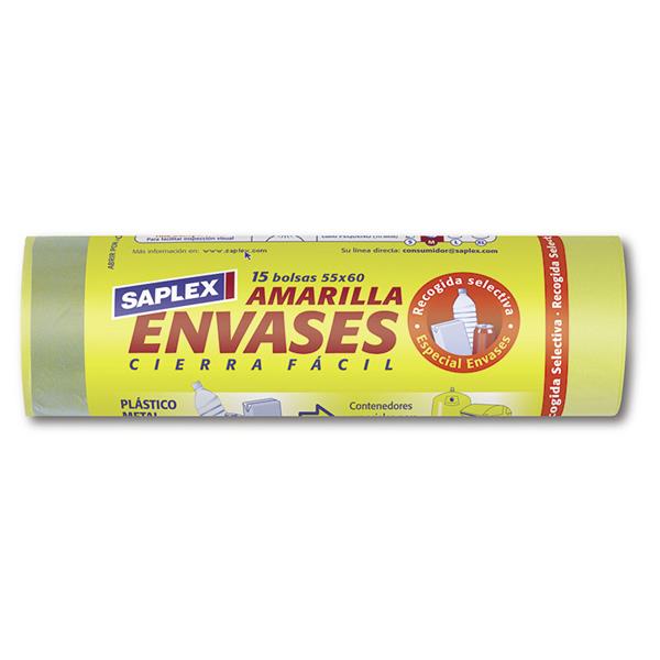 Bolsa basura reciclaje.