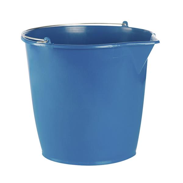 Cubo plástico con pico.