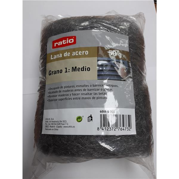 Lana de acero RATIO.