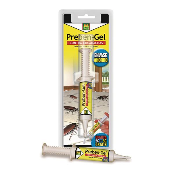 Preben gel cucarachas.