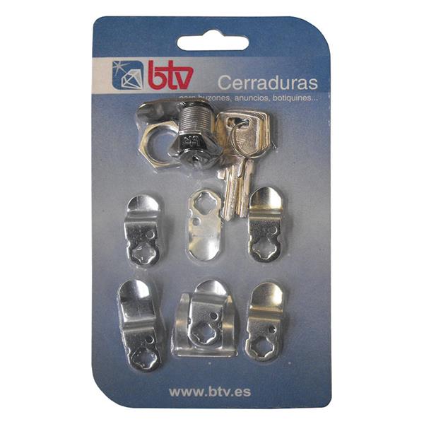 Set cerradura y pala buzones BTV.