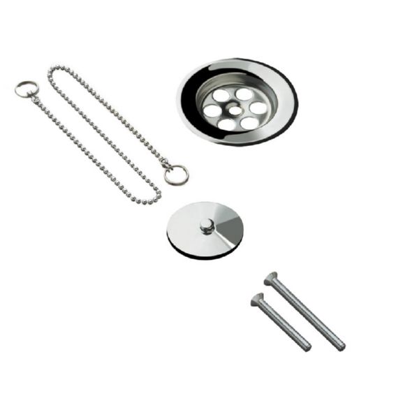 Tapón lavabo, conjunto embellecedor HABI