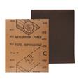 Papel abrasivo impermeable.
