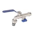 GRIFO ESFERA MANGUERA DOBLE 1/2x3/4x3/4"