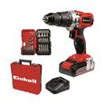 Atornillador percutro TE-CD 18/2 18V 1 bat 2,5 Ah con 22 accesorios