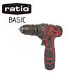 Taladro atornillador 12V. Incluye bateria de 1.5Ah y cargador