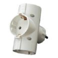 CLAVIJA ENCHUFE TRIPLE LATERAL 16A/